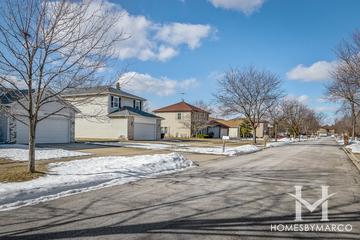 Tiburon subdivision in Arlington Heights, IL