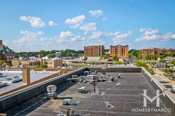 Metro Lofts building in Arlington Heights, IL