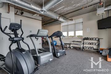 Metro Lofts building in Arlington Heights, IL