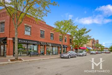 Metro Lofts building in Arlington Heights, IL