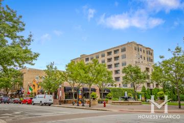 Metro Lofts building in Arlington Heights, IL