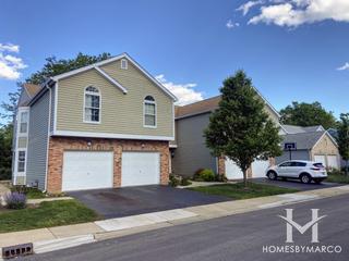 Cinnabar Pointe subdivision in Bartlett, IL