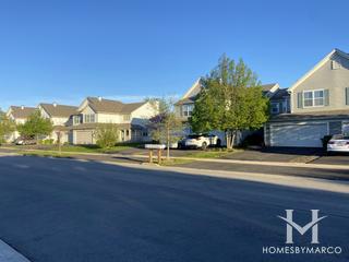 Eagles Ridge subdivision in Bartlett, IL