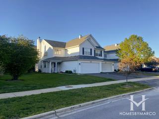 Eagles Ridge subdivision in Bartlett, IL