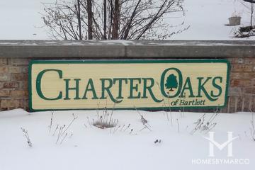 Charter Oaks subdivision in Bartlett, IL