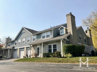 Townes of Oakhurst subdivision in Aurora, IL