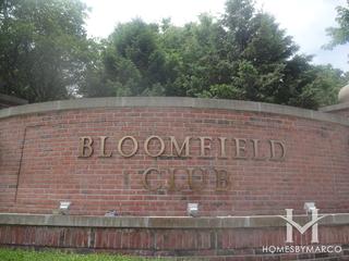 Bloomfield Club subdivision in Bloomingdale, IL