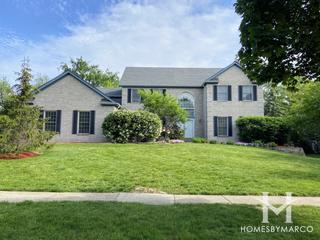 Hudson Hills subdivision in Bartlett, IL