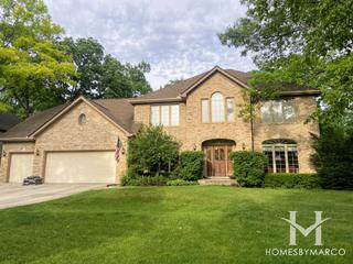 Woods of Bartlett subdivision in Bartlett, IL