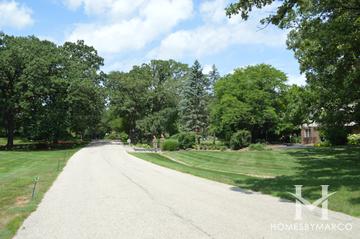 Pine Lake subdivision in Kildeer, IL