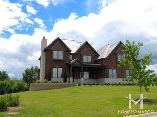 Meadowood Estates subdivision in Kildeer, IL