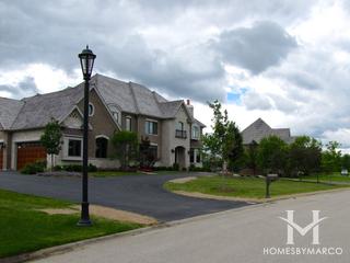 Meadowood Estates subdivision in Kildeer, IL