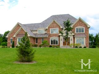 Meadowood Estates subdivision in Kildeer, IL