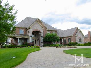 Meadowood Estates subdivision in Kildeer, IL
