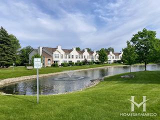 Darien Lake subdivision in Darien, IL