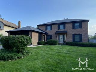 Sanders Crossing subdivision in Northbrook, IL