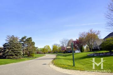 Oak Ridge North subdivision in Barrington, IL