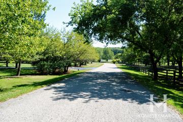 Raintree Estates subdivision in Barrington Hills, IL