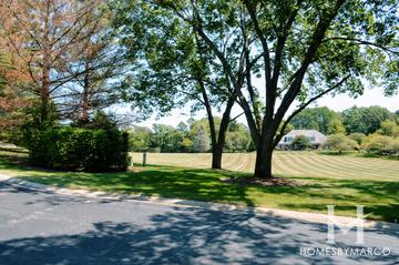 Oak Lake Estates subdivision in Barrington Hills, IL
