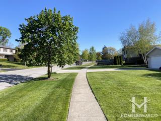 Park Place West subdivision in Bartlett, IL