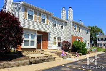 Colonia Del Sol subdivision in Aurora, IL