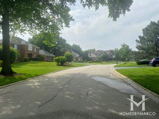 Burr Oaks Glen North subdivision in Burr Ridge, IL