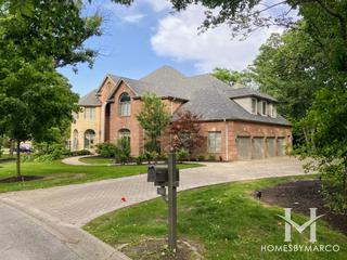 Kraml Estates subdivision in Burr Ridge, IL