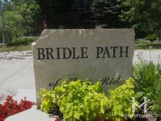 Bridle Path subdivision in Burr Ridge, IL