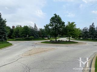 Highland Fields subdivision in Burr Ridge, IL