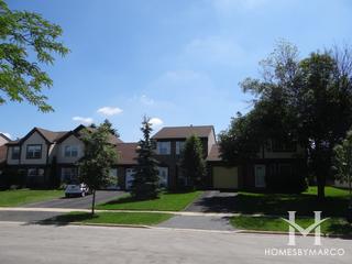 Maplewood Estates subdivision in Carol Stream, IL