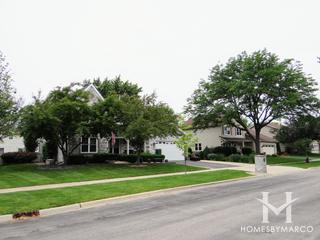 Kingsport Ridge subdivision in Carol Stream, IL