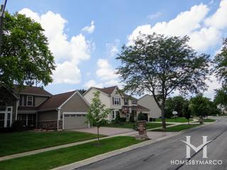 Cambridge Glen subdivision in Carol Stream, IL