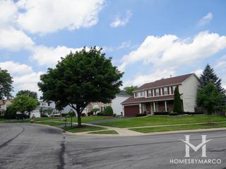 Cambridge Glen subdivision in Carol Stream, IL