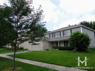 Covington Cove subdivision in Carol Stream, IL