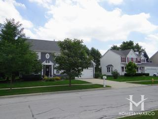 Covington Cove subdivision in Carol Stream, IL