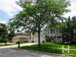 Covington Cove subdivision in Carol Stream, IL
