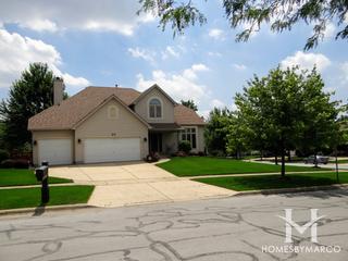 Covington Cove subdivision in Carol Stream, IL