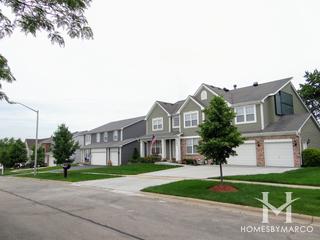 Cambridge Walk subdivision in Carol Stream, IL