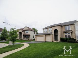 Cambridge Walk subdivision in Carol Stream, IL