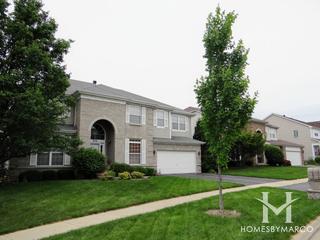 Cambridge Walk subdivision in Carol Stream, IL