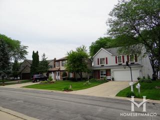 North Hills subdivision in Carol Stream, IL