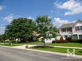 Mill Valley subdivision in Carol Stream, IL