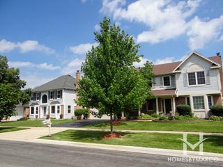 Mill Valley subdivision in Carol Stream, IL