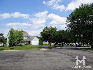 Mill Valley subdivision in Carol Stream, IL