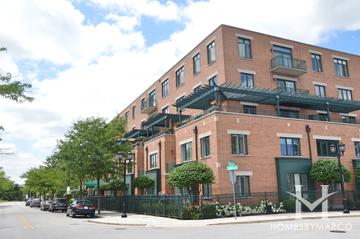Museum Square building in Elmhurst, IL