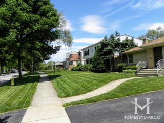 Butterfield Highlands subdivision in Elmhurst, IL
