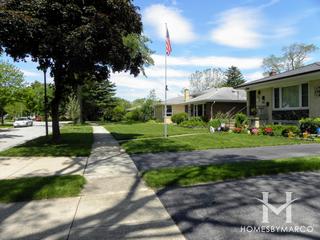 Butterfield Highlands subdivision in Elmhurst, IL