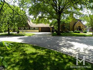 Crescent Park subdivision in Elmhurst, IL