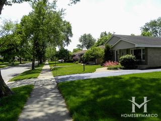Elmhurst Parkside subdivision in Elmhurst, IL