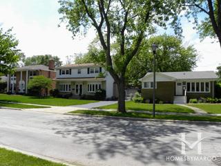Elmhurst Parkside subdivision in Elmhurst, IL